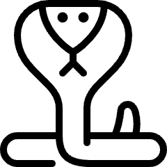 Reptile Cobra Icon from Ultimate Light Set