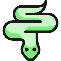 Reptile Snake 1 Icon from Ultimate Colors Set