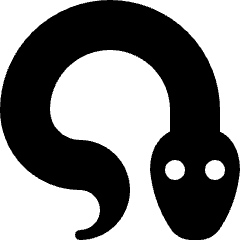 Reptile Snake Icon from Ultimate Bold Set