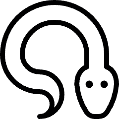 Reptile Snake Icon from Ultimate Light Set