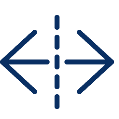 Expand Horizontal 2 Icon from Cyber Line Set