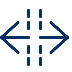 Expand Horizontal 4 Icon from Cyber Line Set