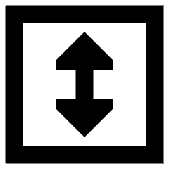 Fit Height Icon from Sharp Remix Set