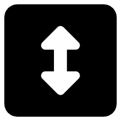 Fit Height Icon from Core Solid Set