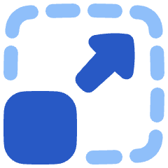 Maximize 1 Icon from Plump Flat Set