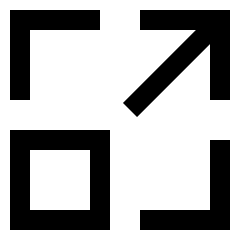 Maximize 1 Icon from Sharp Line Set