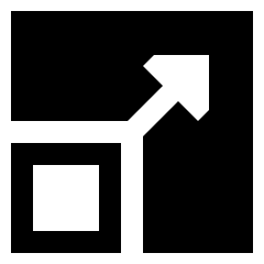 Maximize 2 Icon from Sharp Solid Set