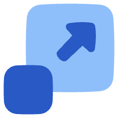 Maximize 2 Icon from Plump Flat Set