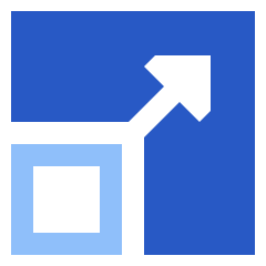 Maximize 2 Icon from Sharp Flat Set
