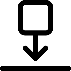 Move Down Icon from Core Line Set