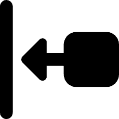 Move Left Icon from Core Solid Set