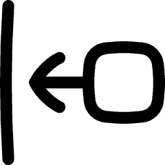 Move Left Icon from Flex Line Set