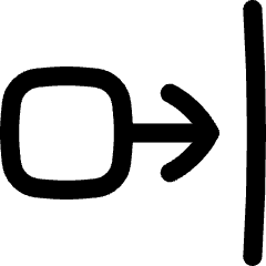 Move Right Icon from Flex Line Set