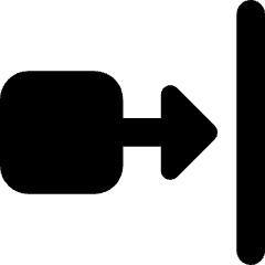 Move Right Icon from Core Solid Set