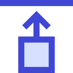 Move Up Icon from Sharp Duo Set