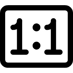 Resize Actual Size Icon from Core Line Set