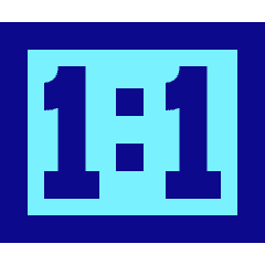 Resize Actual Size Icon from Sharp Pop Set