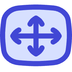 Resize Fit Width And Height Icon from Flex Duo Set