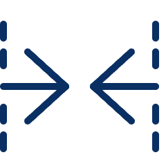 Shrink Horizontal 1 Icon from Cyber Duotone Set