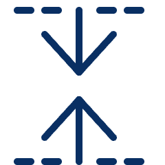 Shrink Vertical 1 Icon from Cyber Line Set