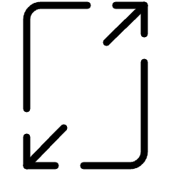 Expand Diagonal  Icon from Ultimate Light Set