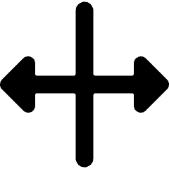 Expand Horizontal 2 Icon from Ultimate Bold Set