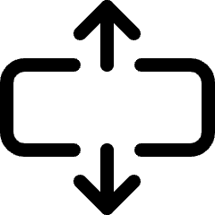 Expand Horizontal Icon from Ultimate Regular Set