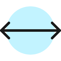 Expand Horizontal Icon from Ultimate Colors Set