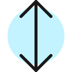 Expand Vertical 1 Icon from Ultimate Colors Set