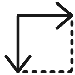 Resize Expand Sides Icon from Ultimate Colors Set