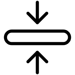 Shorten Horizontal Icon from Ultimate Light Set