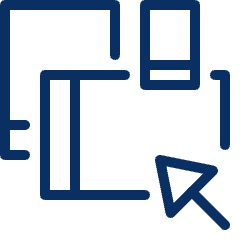 Multi Platform Cursor Icon from Cyber Line Set