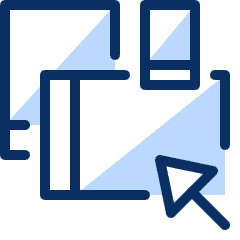 Multi Platform Cursor Icon from Cyber Duotone Set