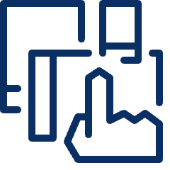 Multi Platform User Icon from Cyber Line Set