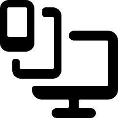 Responsive Design 1 Icon from Ultimate Bold Set