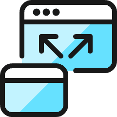 Responsive Design Expand Icon from Ultimate Colors Set