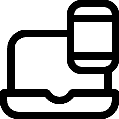 Responsive Design Laptop 1 Icon from Ultimate Regular Set