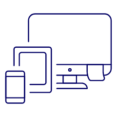 Responsive Devices Illustration from UX Line Set