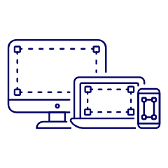 Responsive Transform Illustration from UX Line Set