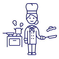 Chef 2 Illustration from UX Line Set