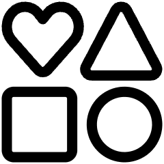 Photo Shape Icon from Ultimate Regular Set