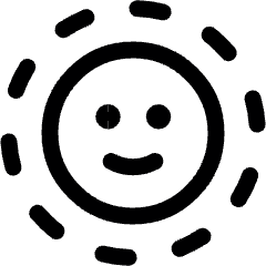 Retouch Smile Icon from Ultimate Regular Set