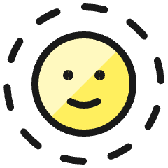 Retouch Smile Icon from Ultimate Colors Set