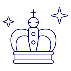 Crown Sparkling Illustration from UX Line Set