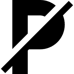 Route Sign Parking Not Allow Icon from Nova Solid Set