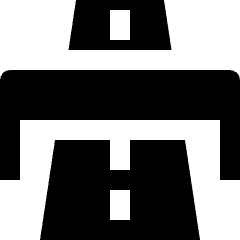 Route Sign Passage Ahead Icon from Nova Solid Set