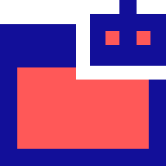 Ai Browser Robot Icon from Sharp Pop Set