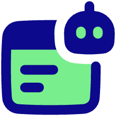 Ai Browser Robot Icon from Plump Pop Set