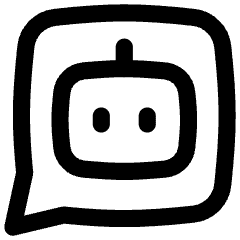 Ai Chat Bot Icon from Flex Line Set