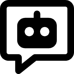 Ai Chat Bot Icon from Core Remix Set